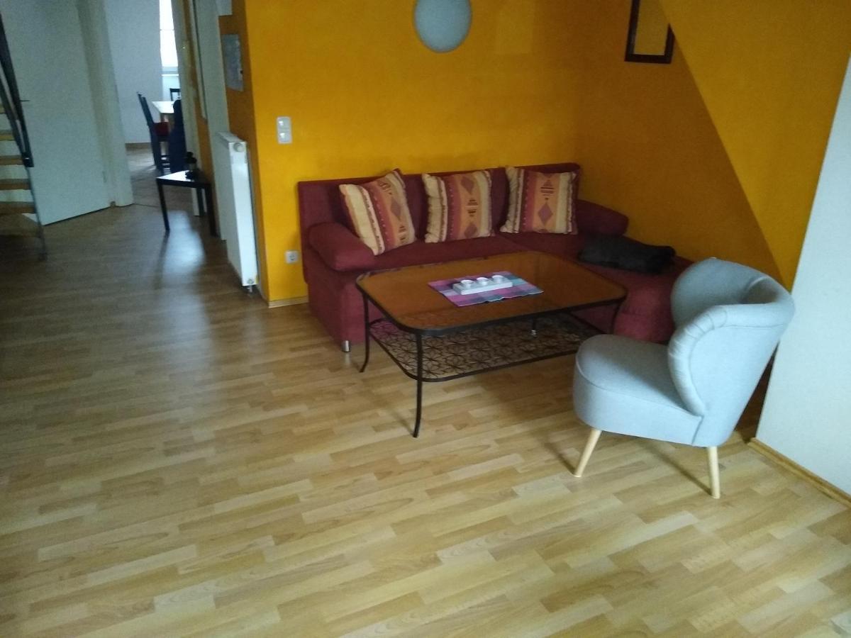 Maisonettewohnung auf 2 Etagen mit zwei Balkonen Barth Exterior foto