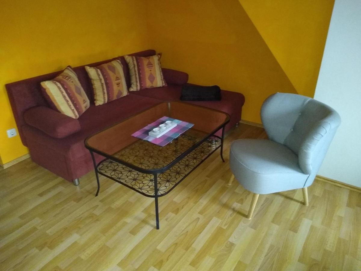 Maisonettewohnung auf 2 Etagen mit zwei Balkonen Barth Exterior foto