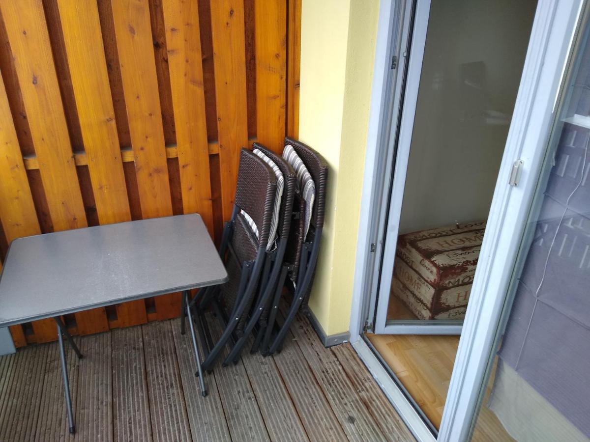 Maisonettewohnung auf 2 Etagen mit zwei Balkonen Barth Exterior foto