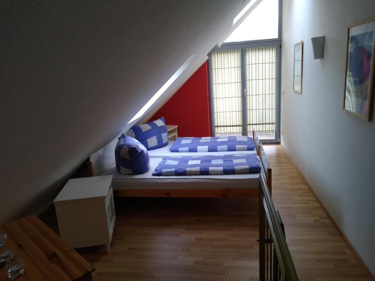 Maisonettewohnung auf 2 Etagen mit zwei Balkonen Barth Exterior foto