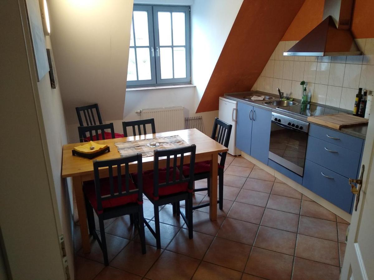 Maisonettewohnung auf 2 Etagen mit zwei Balkonen Barth Exterior foto